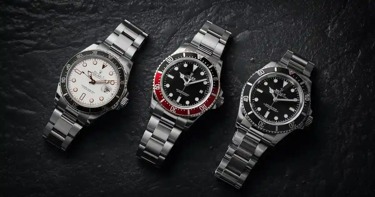 挑戦者たちをサポートするロレックスの時計たちイメージ画