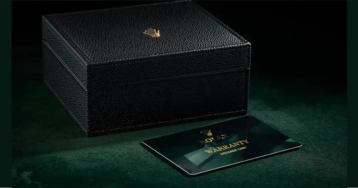 ロレックスの箱やギャランティカードのイメージ画像